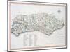 Map of Sussex, 26th March 1805-John Cary-Mounted Giclee Print