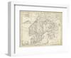 Map of Sweden and Denmark-T. Jeffreys-Framed Art Print