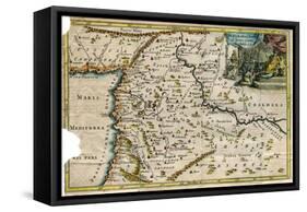 Map of Syria, after the Death of Alexander the Great-J Blundell-Framed Stretched Canvas