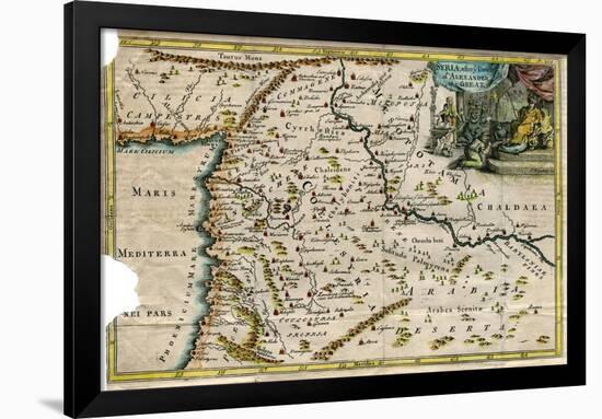 Map of Syria, after the Death of Alexander the Great-J Blundell-Framed Giclee Print