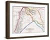 Map of Syria, Mesopotamia, Assyria &C., from 'The Atlas of Ancient Geography', by Butler…-null-Framed Giclee Print