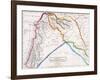 Map of Syria, Mesopotamia, Assyria &C., from 'The Atlas of Ancient Geography', by Butler…-null-Framed Giclee Print