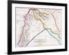 Map of Syria, Mesopotamia, Assyria &C., from 'The Atlas of Ancient Geography', by Butler…-null-Framed Giclee Print