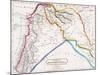 Map of Syria, Mesopotamia, Assyria &C., from 'The Atlas of Ancient Geography', by Butler…-null-Mounted Giclee Print