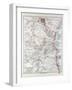 Map of Tanzania Kilimanjaro, 1899-null-Framed Giclee Print