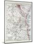 Map of Tanzania Kilimanjaro, 1899-null-Mounted Giclee Print