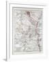 Map of Tanzania Kilimanjaro, 1899-null-Framed Giclee Print