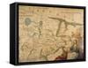 Map of Tartary, 1540 and Francesco Grisellini, 1761-Gian Lorenzo Bernini-Framed Stretched Canvas