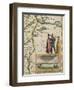 Map of Tartary, from Atlas Maior or Novus Detail-William Affleck-Framed Giclee Print