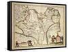 Map of Tartary, Northern-Central Asia-null-Framed Stretched Canvas