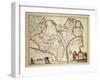 Map of Tartary, Northern-Central Asia-null-Framed Giclee Print