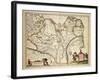 Map of Tartary, Northern-Central Asia-null-Framed Giclee Print