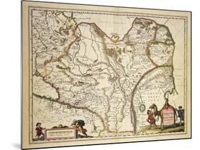 Map of Tartary, Northern-Central Asia-null-Mounted Giclee Print