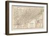 Map of Tennessee, Eastern Part. United States-Encyclopaedia Britannica-Framed Art Print