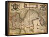 Map of Territory under Veneto Dominion, Italy, from Regionum Italiae-null-Framed Stretched Canvas