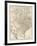 Map of Texas and Indian Territory (Now Oklahoma), 1870s-null-Framed Giclee Print