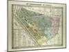 Map of the 12th Arrondissement De Reuilly Paris France-null-Mounted Giclee Print