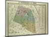 Map of the 3rd Arrondissement Du Temple Paris France-null-Mounted Giclee Print