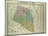 Map of the 3rd Arrondissement Du Temple Paris France-null-Mounted Giclee Print