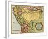 Map of the Amazon Basin, 1680-Nicolas Sanson D'abbeville-Framed Giclee Print