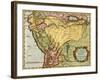 Map of the Amazon Basin, 1680-Nicolas Sanson D'abbeville-Framed Giclee Print