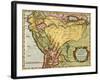 Map of the Amazon Basin, 1680-Nicolas Sanson D'abbeville-Framed Giclee Print