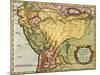 Map of the Amazon Basin, 1680-Nicolas Sanson D'abbeville-Mounted Giclee Print