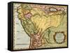 Map of the Amazon Basin, 1680-Nicolas Sanson D'abbeville-Framed Stretched Canvas