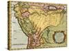 Map of the Amazon Basin, 1680-Nicolas Sanson D'abbeville-Stretched Canvas