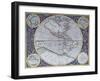 Map of the American Continent, 1628-null-Framed Giclee Print