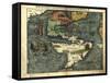 Map of the Americas, 1550-Science Source-Framed Stretched Canvas