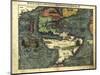 Map of the Americas, 1550-Science Source-Mounted Giclee Print