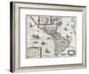 Map of the Americas, 1631-Henricus Hondius-Framed Giclee Print