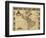 Map of the Americas, 1660-Science Source-Framed Giclee Print