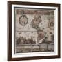 Map of the Americas, circa 1680-Science Source-Framed Giclee Print