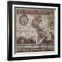 Map of the Americas, circa 1680-Science Source-Framed Giclee Print