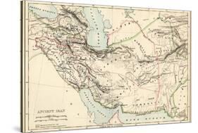 Map of the Ancient Persian Empire-null-Stretched Canvas