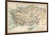 Map of the Ancient Regions of Asia Minor-null-Framed Giclee Print