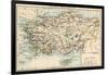 Map of the Ancient Regions of Asia Minor-null-Framed Giclee Print