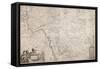 Map of the Archbishopric and Electorate of Mainz, C. 1695-null-Framed Stretched Canvas