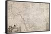 Map of the Archbishopric and Electorate of Mainz, C. 1695-null-Framed Stretched Canvas