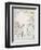 Map of the Arctic Circle with Details of Explorations-null-Framed Photographic Print