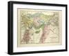 Map of the Asian Provinces of the Roman Empire (Small Asia and Syria)-null-Framed Giclee Print