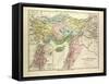 Map of the Asian Provinces of the Roman Empire (Small Asia and Syria)-null-Framed Stretched Canvas