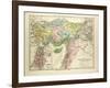 Map of the Asian Provinces of the Roman Empire (Small Asia and Syria)-null-Framed Giclee Print