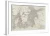 Map of the Baltic Sea-John Dower-Framed Giclee Print