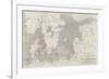 Map of the Baltic Sea-John Dower-Framed Giclee Print