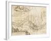 Map of the Battle at Narva-null-Framed Giclee Print