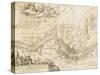 Map of the Battle at Narva-null-Stretched Canvas