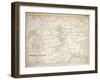 Map of the Battle of Aspern or Essling, Published by William Blackwood and Sons, Edinburgh and…-Alexander Keith Johnston-Framed Giclee Print